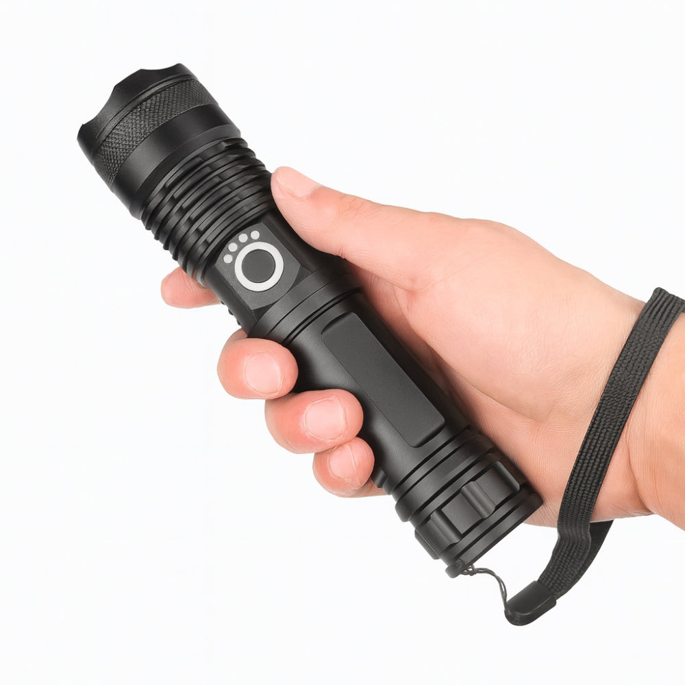 Flashlight LED Rechargeable Outdoor Handheld