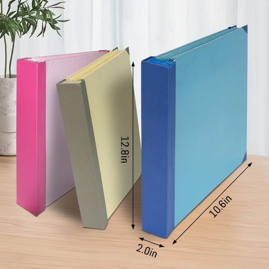 Binder Organizer Pink Document Folder Kit