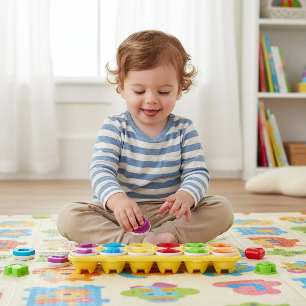 Educational Toy Toddlers Learning Shapes