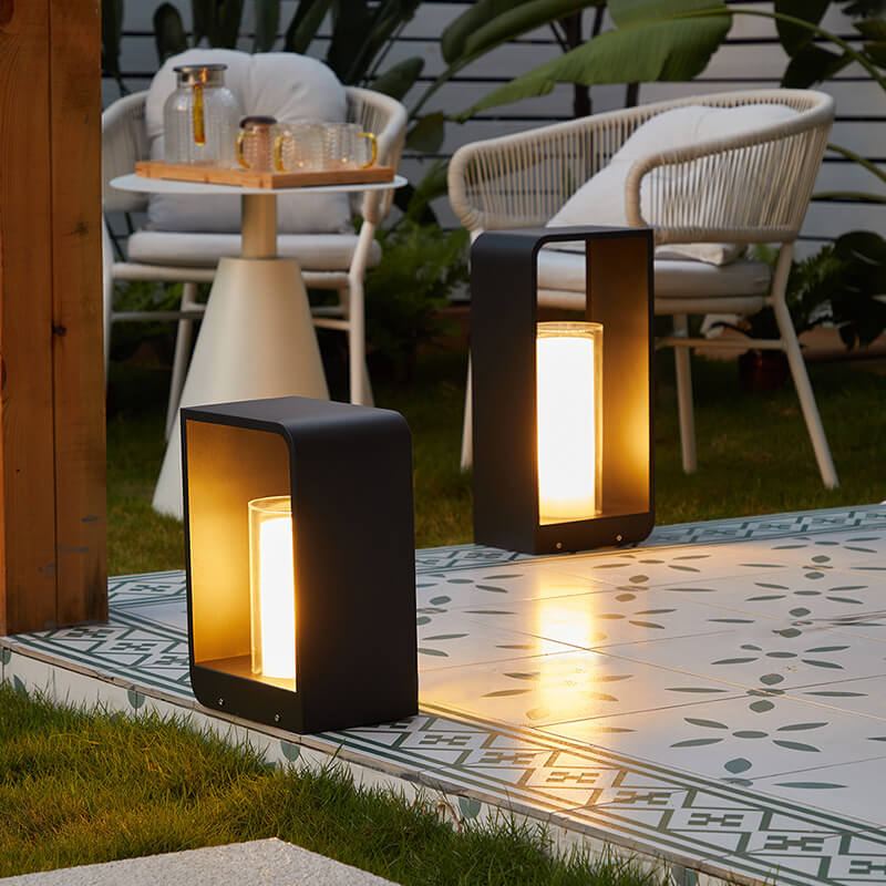 Modern Square Outdoor LED Light Waterproof