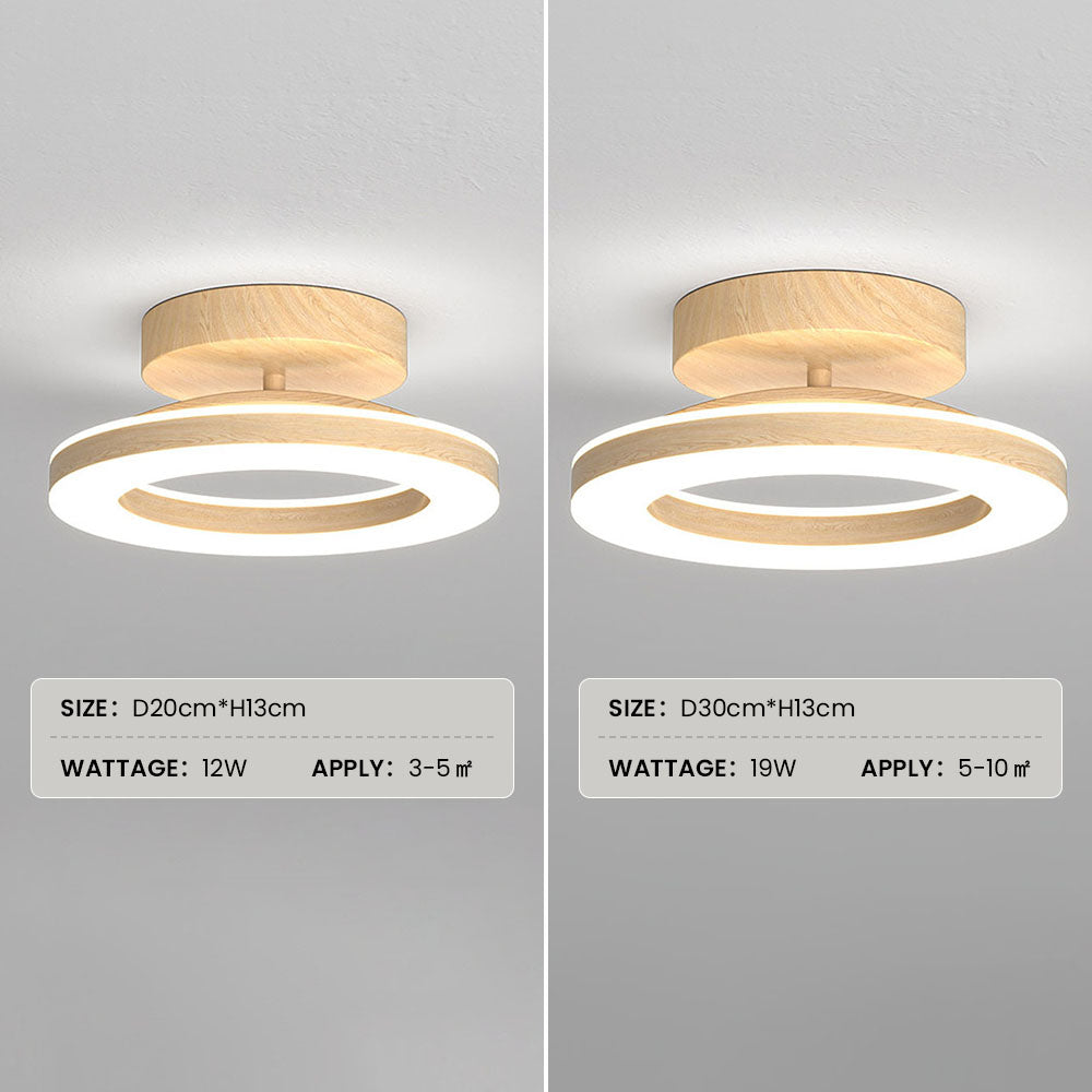 Acrylic Round LED Ceiling Light Modern