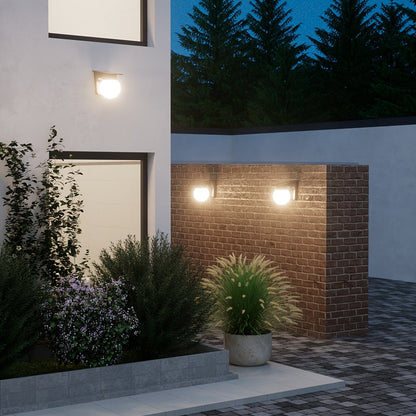 Solar Globe LED Wall Light Smart Dimmable