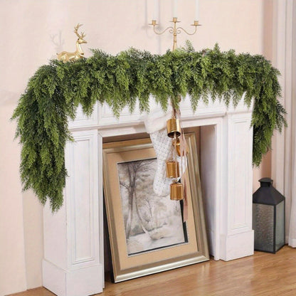 Christmas Garland Artificial Greenery Art