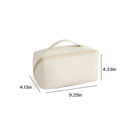 Makeup Bag Travel Organizer PU Shell