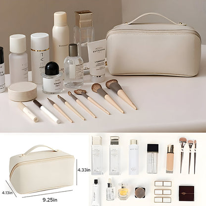 Makeup Bag Travel Organizer PU Shell