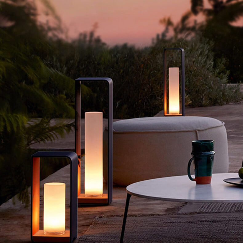 Modern Square Outdoor LED Light Waterproof