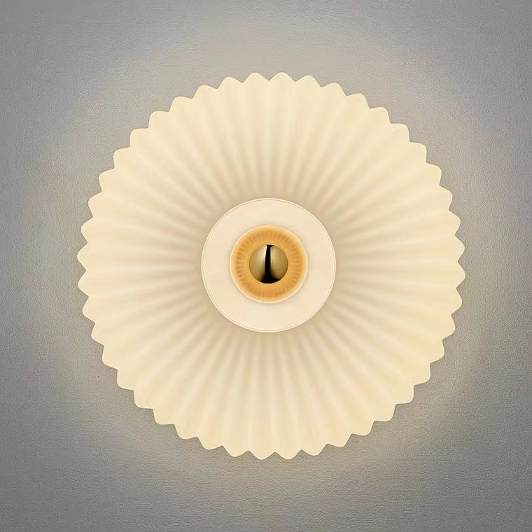 Nordic Vintage Glass Wall Sconce Striped
