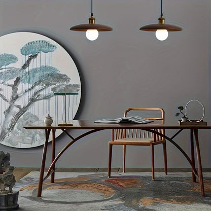 Modern Nordic Solid Wood Pendant Light