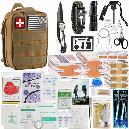 Tactical Survival Gear Backpack Multi Tool