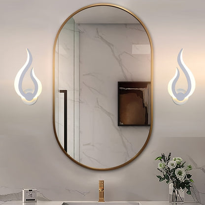 Modern Flame LED Wall Light 10W Warm