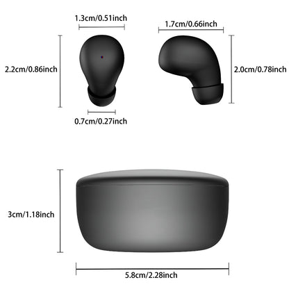 Wireless Mini Earbuds In Ear Touch Control