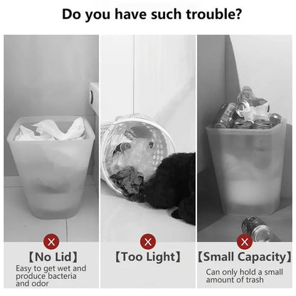 15L Modern Odour Sealing Trash Can With