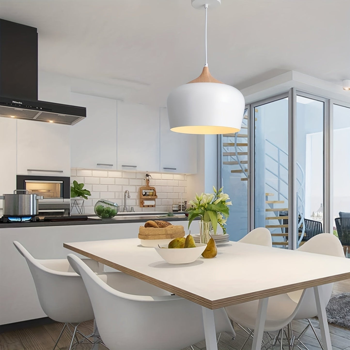 Modern Scandinavian Pendant Light Iron &