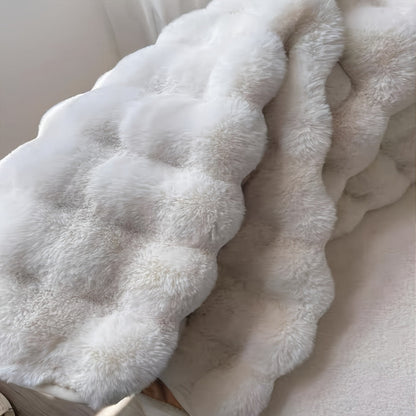 Cloud Comfort Round Bubble Rug Soft Fluffy