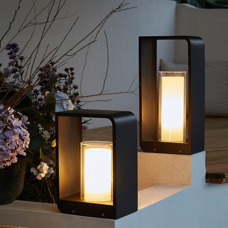 Modern Square Outdoor LED Light Waterproof