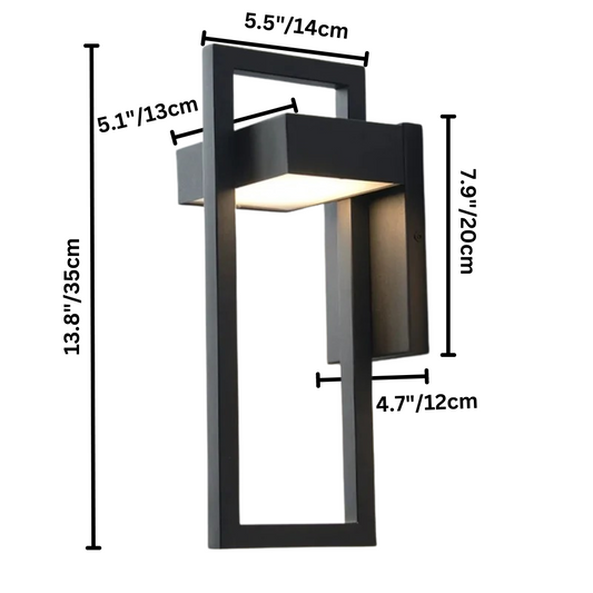Modern Outdoor Wall Light Scandinavian