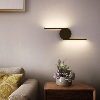 Curves Line LED Wall Light Modern Minimalist