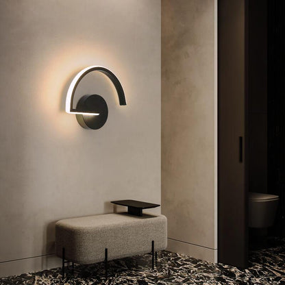 Curves Line LED Wall Light Modern Minimalist