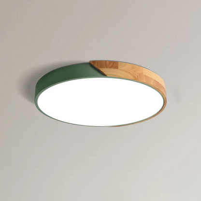 LED Ceiling Light Modern Nordic Wooden