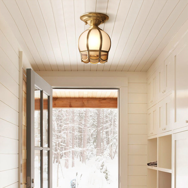 Single Bulb Flush Mount Lighting Minimalism