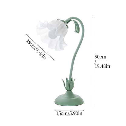 Floral Table Lamp USB Powered