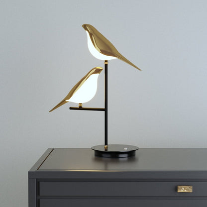 Golden Birdlight Wall Lamp Modern Nordic LED
