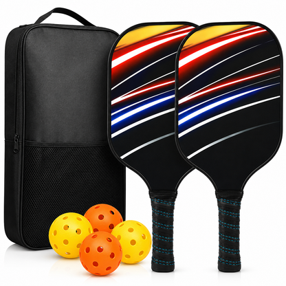 Pickleball Paddle Set Lightweight Graphite