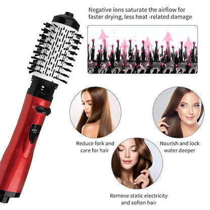 Hair Hot Air Brush Rotating Styling Dryer