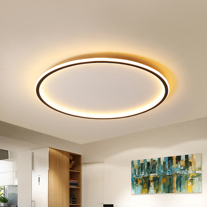 Nordic Disc LED Ceiling Light Modern Flush