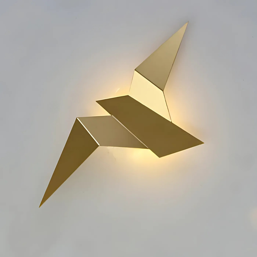 Origami Wall Lamp Unique Modern Indoor LED