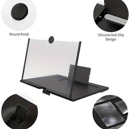 Phone Stand Screen Magnifier Foldable Holder