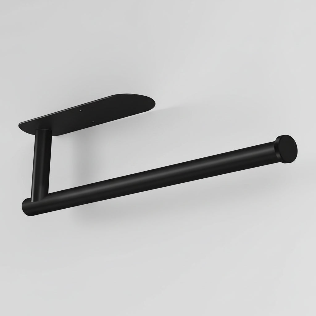 Paper Towel Holder Under Cabinet Black