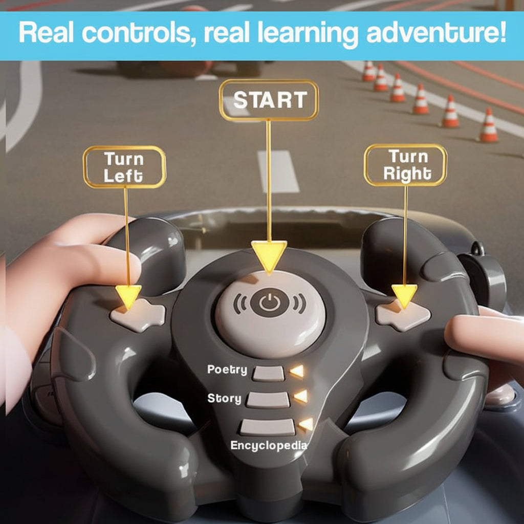 Racing Game Console Interactive Steering