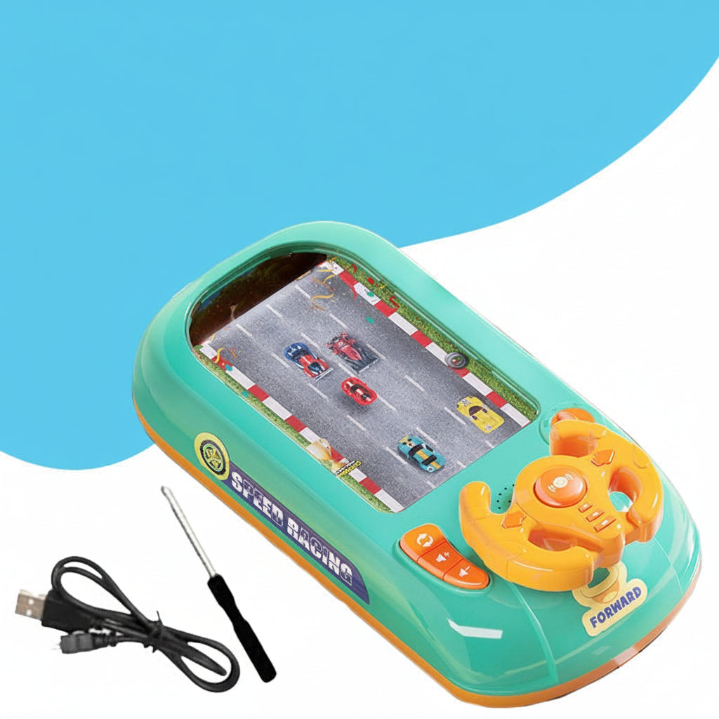 Racing Game Console Interactive Steering