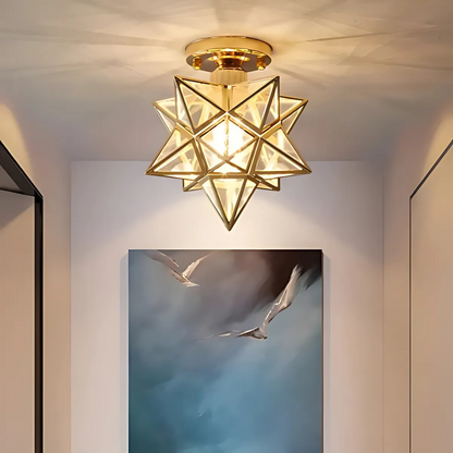 Xelio LED Ceiling Lamp Elegant Geometric