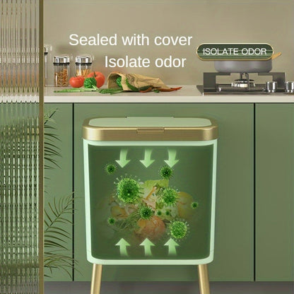 15L Modern Odour Sealing Trash Can With