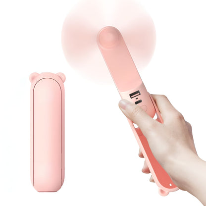Portable Fan Handheld USB Rechargeable
