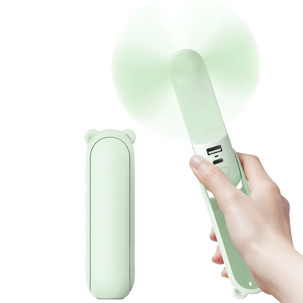 Portable Fan Handheld USB Rechargeable