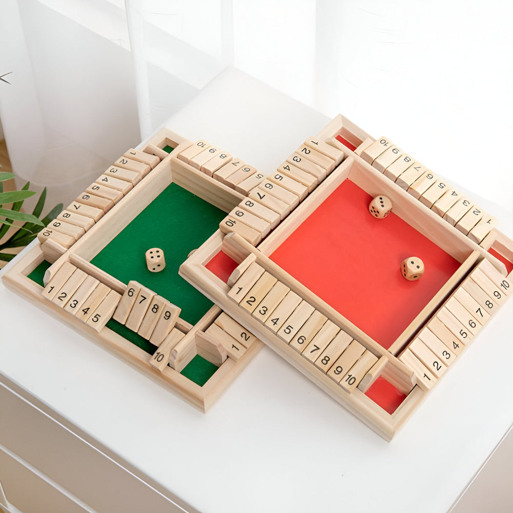 Board Game Wooden Math Learning Family