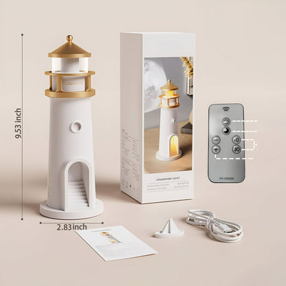 Night Light Projection Lighthouse LED Room