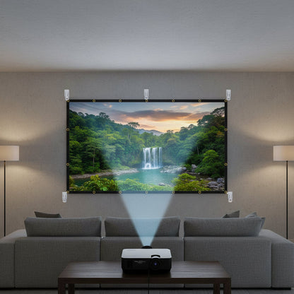 Portable 120 Inch Projector Screen Outdoor