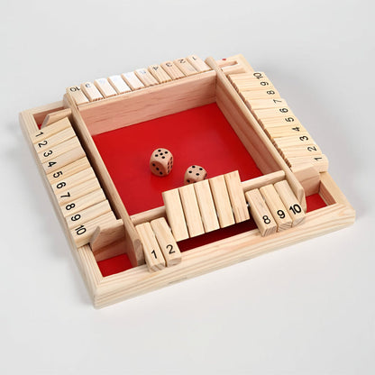 Board Game Wooden Math Learning Family