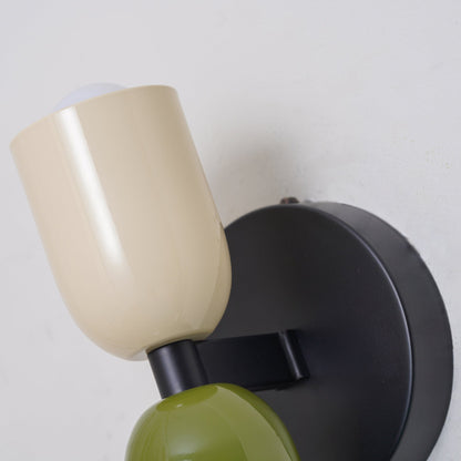 Colorful Bedside Wall Lamp Nordic Macaron