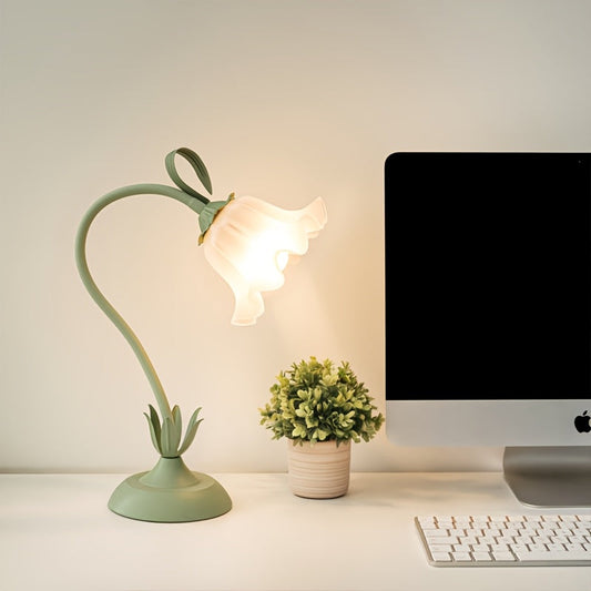 Floral Table Lamp USB Powered