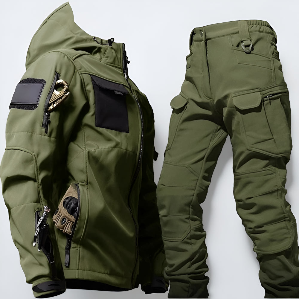 Men's Tactical Outdoor Jacket Pants Rugged