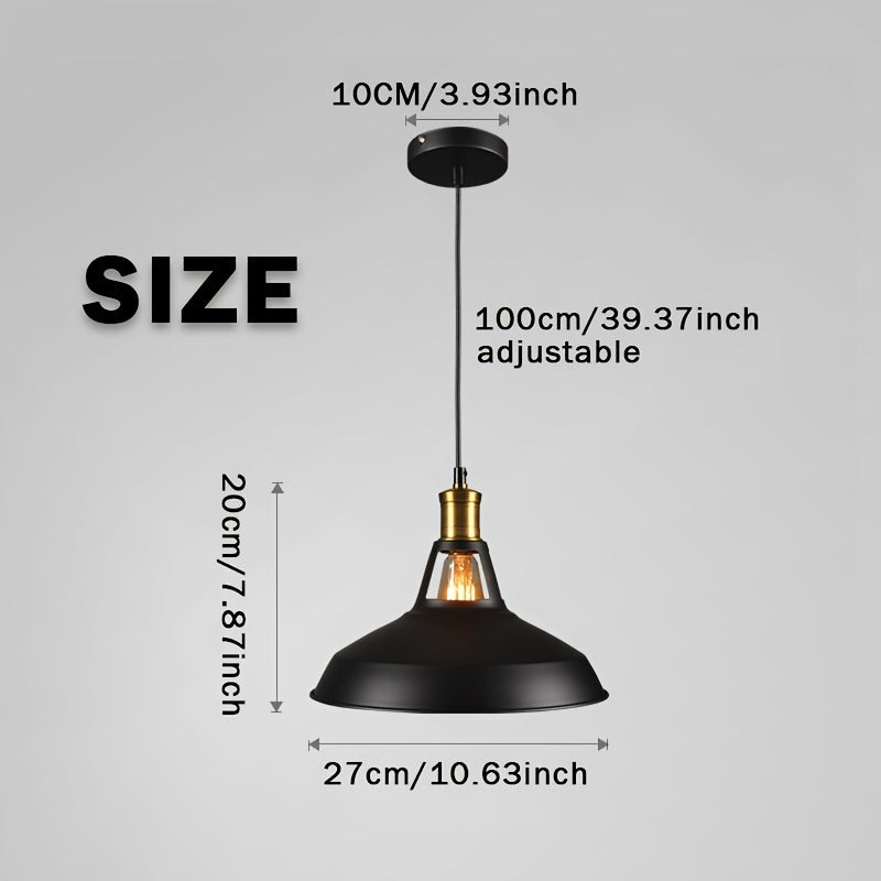 Industrial Metal Pendant Light Retro Loft