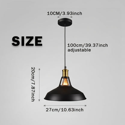 Industrial Metal Pendant Light Retro Loft