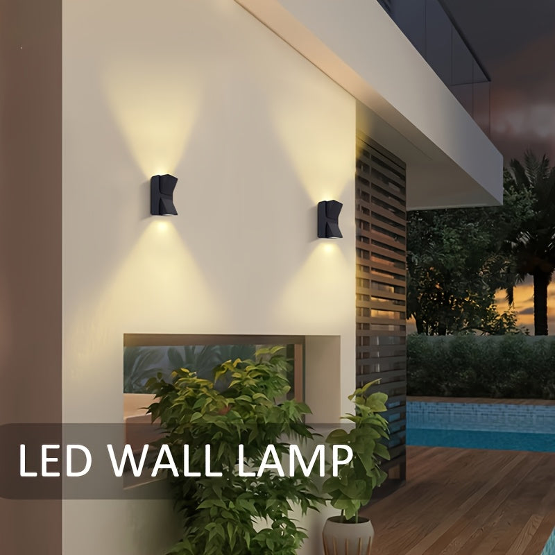 Modern LED Outdoor Wall Light 3W 6W