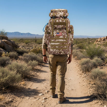 Hiking Backpack Large Capacity Tactical