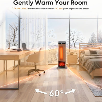 Space Heater Portable Electric Warm Air
